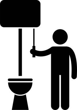 Kişisel hijyen kavramının minimalist vektör çizimi 