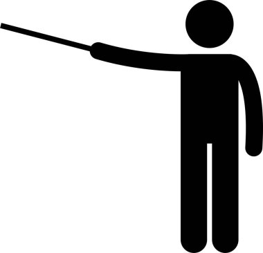 konuşma sopa rakam sembol simge öğretim hoparlör tanıtımı