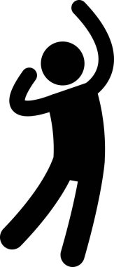 Kazanan Kaybeden Zafer Kutlaması Şampiyonu Zafer Simgesi Simgesi Pictogram