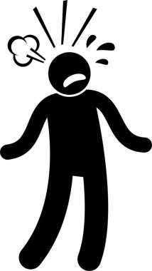 nötr kişilik simgesi, vektör illüstrasyonu