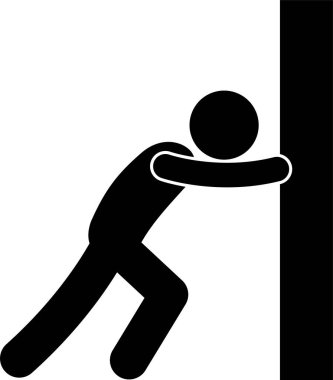 Erkek Halkı Atletik Egzersiz Isınma İşaret Simgesi Simgesi Simgesi Simgesi Simgesi Simgesi Simgesi