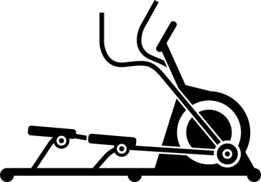 Fitness ekipman simgesinin vektör illüstrasyonu