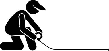 İnşaat yenileme kavramının minimalist vektör illüstrasyonu 