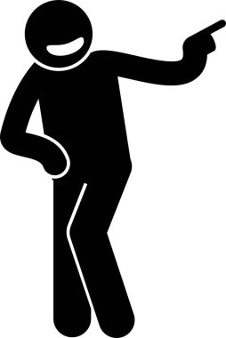 nötr kişilik simgesi, vektör illüstrasyonu