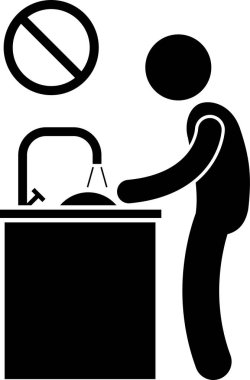 Şimşek Gürültüsü Kapalı Alan Güvenliği İpuçları Şekil Resim Simgeleri