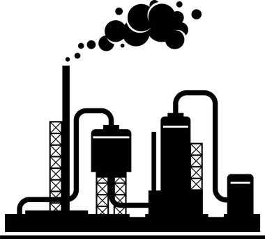 Madencilik kavramının minimalist vektör illüstrasyonu