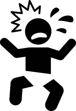 Minimalist vektör illüstrasyonu, bebek sağlığı kavramı