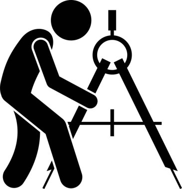 minimalist vektör illüstrasyonu, pozitif kişilik kavramı