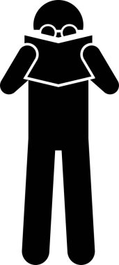 asgari vektör illüstrasyonu, karakter özelliği