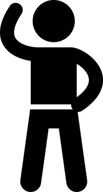 Çocuk Eylemi Poz Verme Hakkı Şekil Resim Simgesi Klimaları