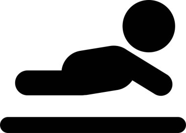 Minimalist vektör illüstrasyonu, bebek gelişimi kavramı