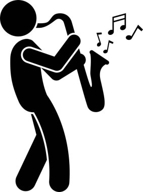 Müzik Enstrümanlı Orkestra Senfoni Müzisyenleri Yapıştırıcı Resim Simgeleri
