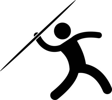 Spor Sahası ve Parça Oyunu Atletik Olaylar Kazanan Kutlama Simgesi Simgesi İşareti Pictogram