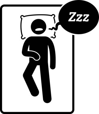 Burun dekoltesi simgeleri. Çizimler burun sorununun belirtilerini ve belirtilerini tasvir eder. Nefes darlığı, sinüs enfeksiyonu, horlama ve yüz ağrısı. Tedavisi burun spreyi ve septoplasti..