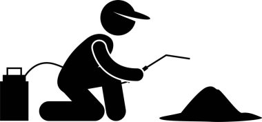 Böcek ilaçlama Kontrol Çubuğu Şekil Resim Simgesi