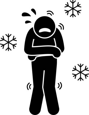 minimalist vektör illüstrasyonu, hava durumu kavramı