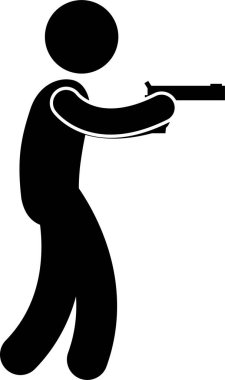 Suç kavramının minimalist vektör illüstrasyonu 