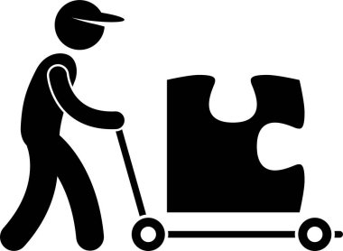 Şirket Şirketi Konsepti Çubuk Şekil Resim Simgesi Klipleri