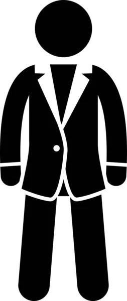 男人外套和外套 木棍图案描绘了一套不同类型的夹克和外套衣服 这种时装设计是男人或男人穿的 — 图库矢量图片