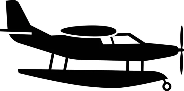 Minimalistisk Vektor Illustration Olika Flygplan Koncept — Stock vektor