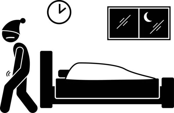 Vector Minimalista Ilustración Del Concepto Prostatitis — Archivo Imágenes Vectoriales