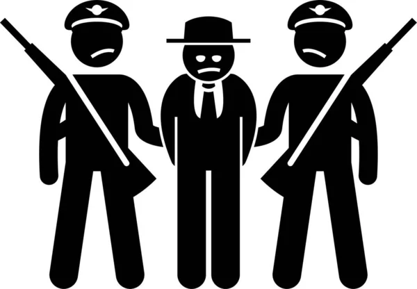 Patron Mafia Riche Criminel Qui Tue Des Gens Thug Leader — Image vectorielle