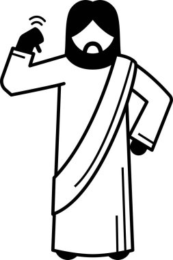 Hz. İsa 'nın duyguları, duyguları, ifadeleri ve ikonlardaki eylemleri. İsa 'nın sopa figürü mutlu, üzgün ve kızgın hissediyor. Diğer eylemler başparmak yukarı, yüz avuç içi, okuma, ağlama ve düşme..