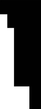 bir binanın siyah ve beyaz vektör çizimi