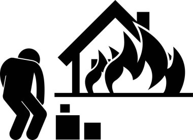 Sigorta Ajanı Mülkiyet Kazası Soygun Tıbbi Yardım Çubuğu Şekil Resim Simgesi