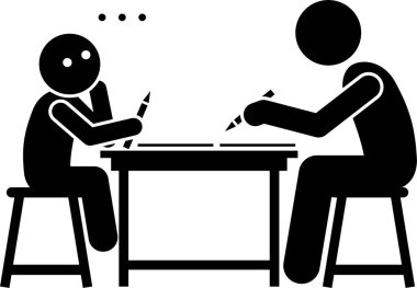 Minimalist vektör çizimi, otizm spektrum bozukluğu