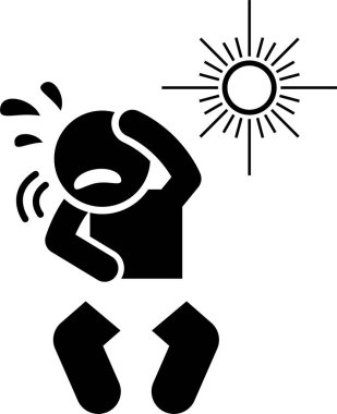 Bebek hastalığı, hastalık belirtileri ve semptomlar. Resimler, şişmiş mide, kusmuk, döküntü, nöbet, ishal, ateş, telaşlı, zayıflık, solunum problemi ve daha fazlası olan sağlıksız bir bebek tasvir ediyor..