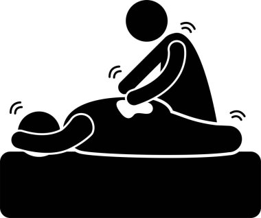 Zayıflatma kavramının minimalist vektör illüstrasyonu 