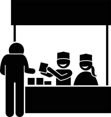 Zenginleştirme programının minimalist vektör illüstrasyonu 