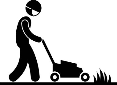 Minimalist vektör çizimi, saman nezlesi önleme kavramı