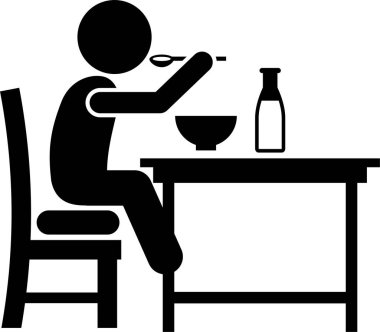 Bağımsız çocuklar. Oğlan sabah uyanır. O, yemek için yemek hazırlar. Çocuk ev işlerini yapar. Öğrenci okula gider. Çocuk tek başına çalışır ve internetten öğrenir. Çocuk başının çaresine bakabilir..