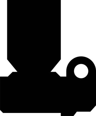 Stüdyo fotoğrafçılığının minimalist vektör illüstrasyonu  