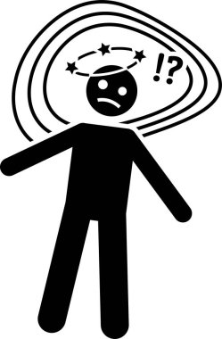 Nöbet aşamaları kavramının vektör çizimi 