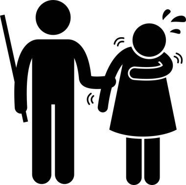 İnsan Kaçakçılığı Çubuğu Resim Simgeleri