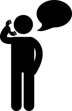 minimalist vektör illüstrasyonu, iş konsepti