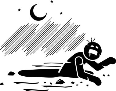 aile konsepti simgesi, vektör illüstrasyonu