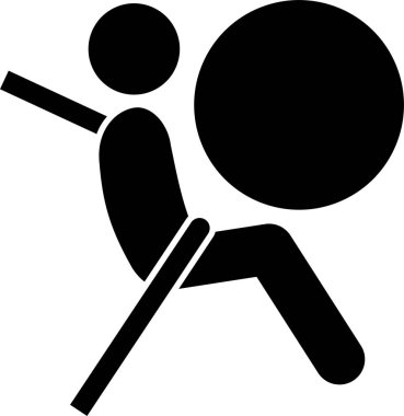 Emniyet kemeri hava yastığı kavramının vektör çizimi 