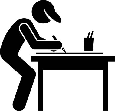 Marangoz atölyede çalışma tezgahı ve ekipman kullanıyor.