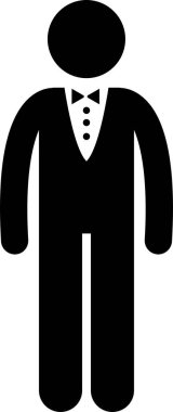 minimalistic vector illustration, polygamy marriage concept