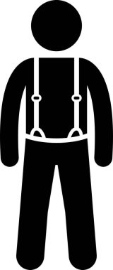 Erkek iç çamaşırı ve iç çamaşırı. Çubuk figürler farklı türde iç çamaşırı, iç çamaşırı ve iç çamaşırı tasvir eder. Bu moda kıyafetleri erkekler ya da erkekler tarafından giyiliyor..