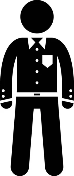 男式衬衫 T恤衫和上衣 木棍图案描绘了一套不同类型的衬衫 T恤衫和上衣 这种时装设计是男人或男人穿的 — 图库矢量图片