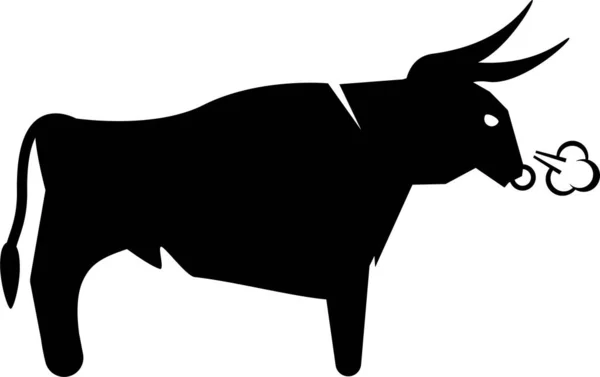 Ilustración Vectorial Minimalista Animal Salvaje — Vector de stock