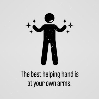 En iyi yardım Your kendi Arms adlı eldir