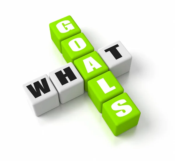 What Goals Green — Stock Photo, Image