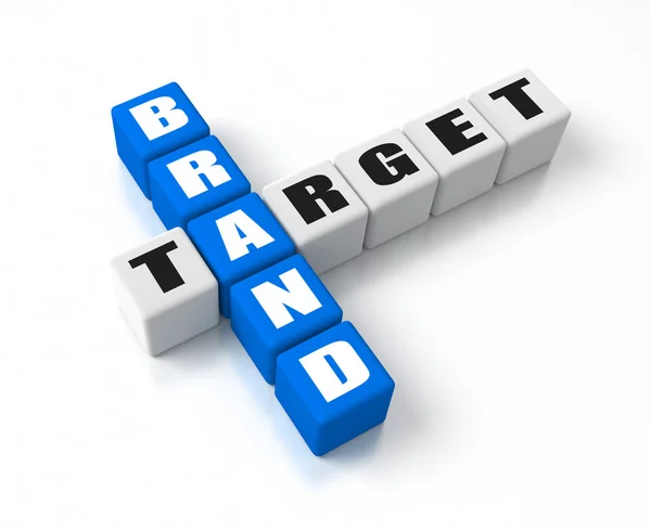 Brand Target Stock Image