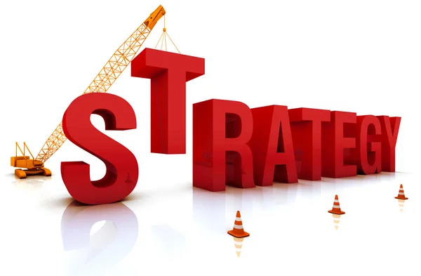 Desarrollar una estrategia — Foto de Stock